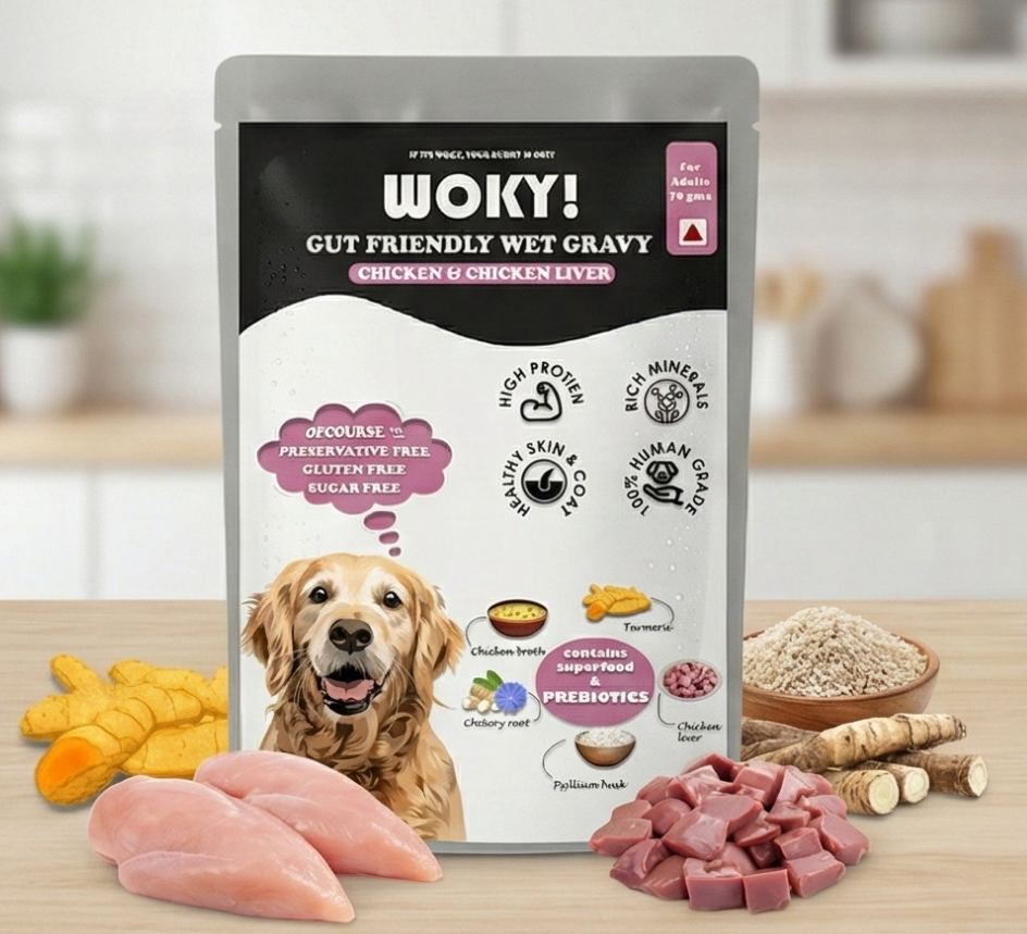 Chicken & Liver Added Prebiotics - Adult Dogs 70gms (Pack of 6 Pc)