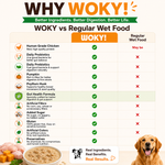 WOKY! - Gut & Digestion Focused Wet Gravy Dog Food (100gms)