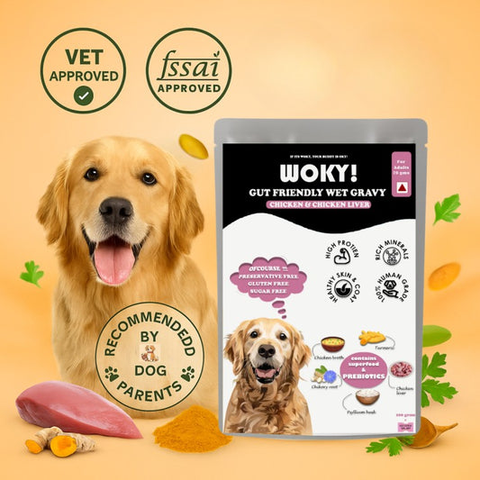 Chicken & Chicken Liver Added Prebiotics - Adult Dogs 70gms (Pack of 6 Pc)
